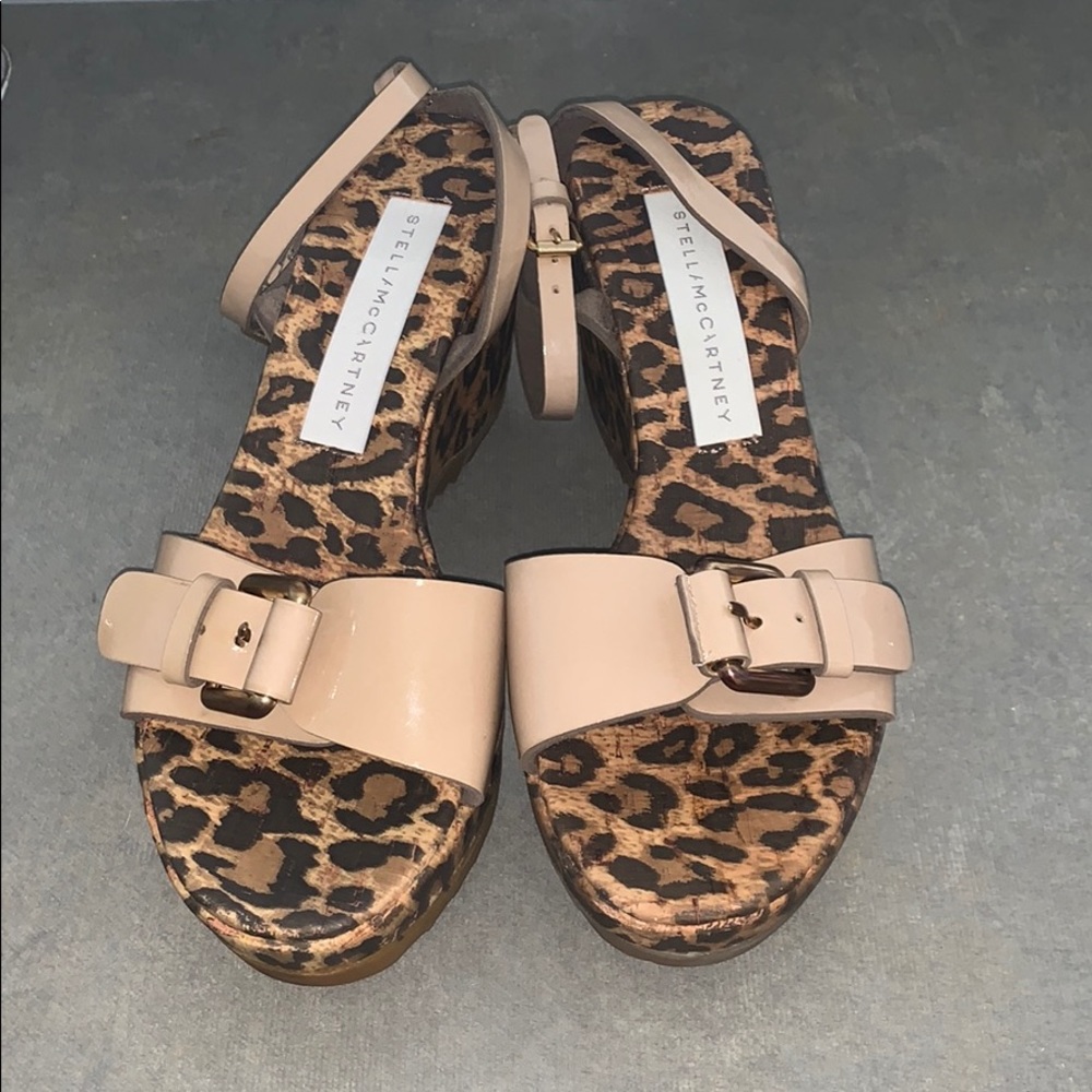 New in box Stella Maccartney platform sandals - cheeta
